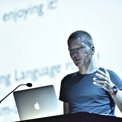 Picture of speaker: Adam Bien